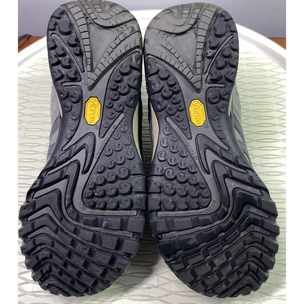 Merrell Womens Ulta Marine Charcoal & Blue Hiking shoes Gore-Tex Vibram‎ Sz.7
